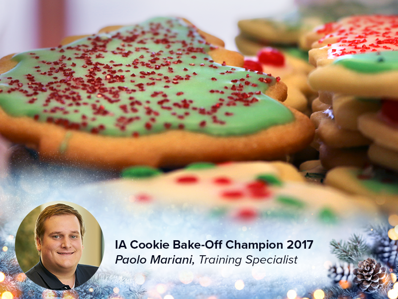 Paolo Mariani - Cookie Bake-Off Winner