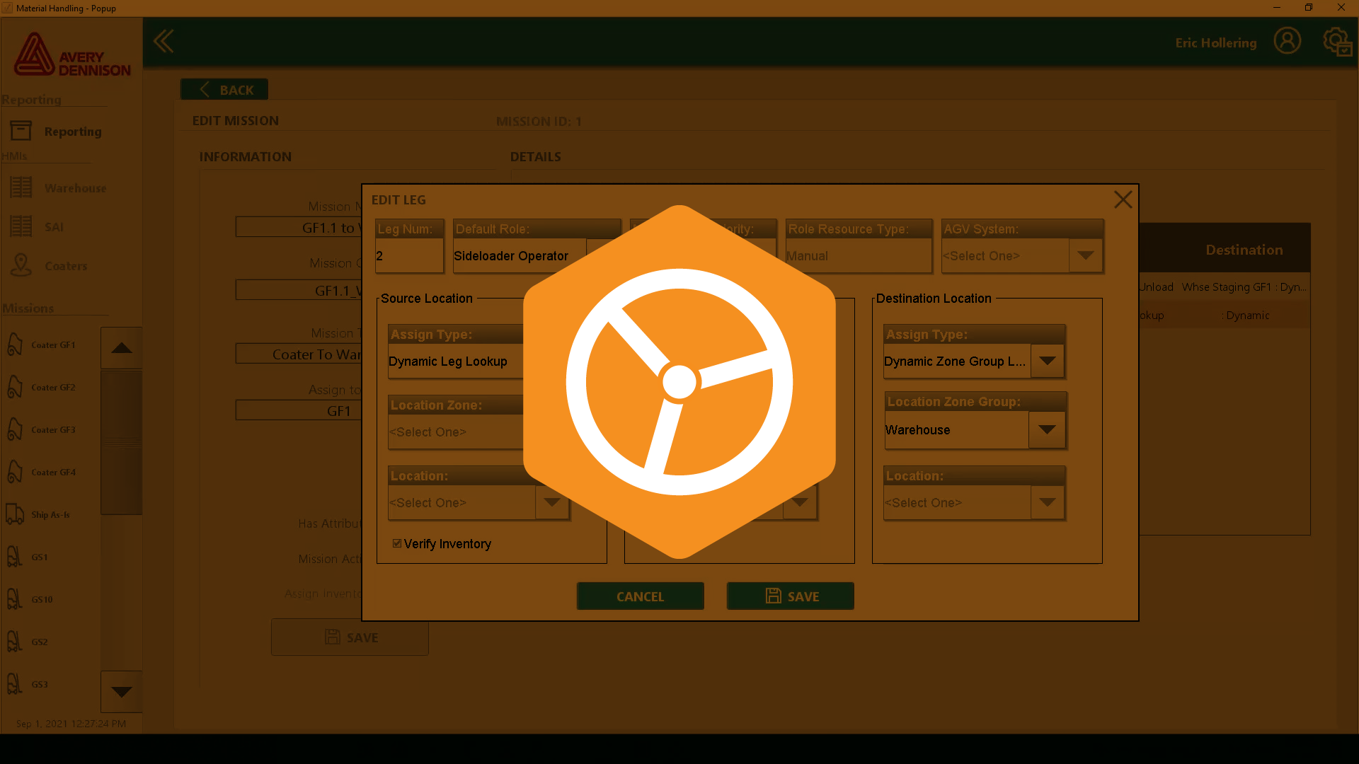 Mobile Robots and Logistics Automation for Avery Dennison Inductive
