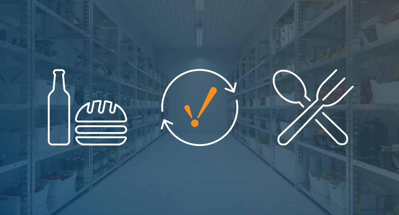 This graphic is, left to right, a bottle and hamburger symbol, the Inductive Automation symbol, and a fork and spoon symbol.