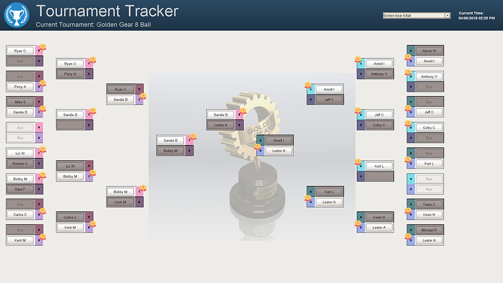 Tournament Tracker Example