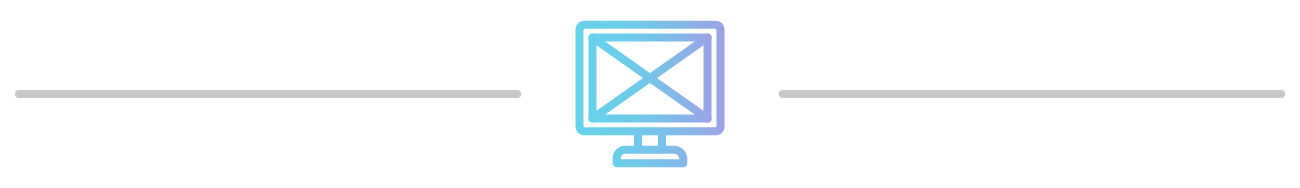 Computer screen divider graphic