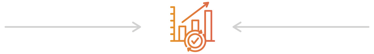Consistency at scale divider graphic