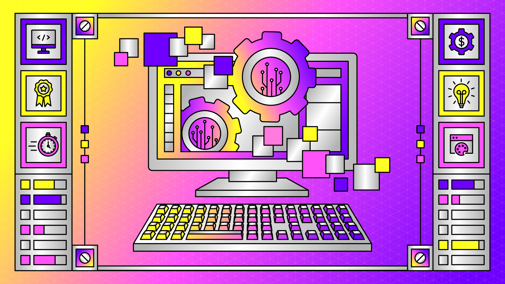 Top Webinar: 25+ Tips For Lightning-Fast Development graphic.