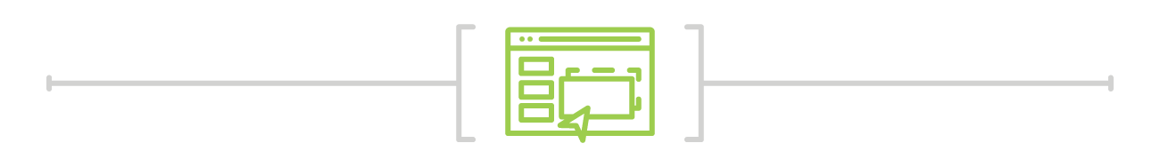 Modern UI divider graphic